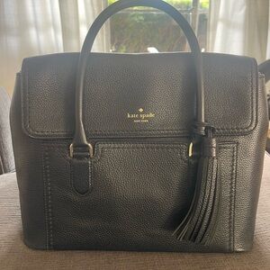 Kate Spade Black Leather Handbag